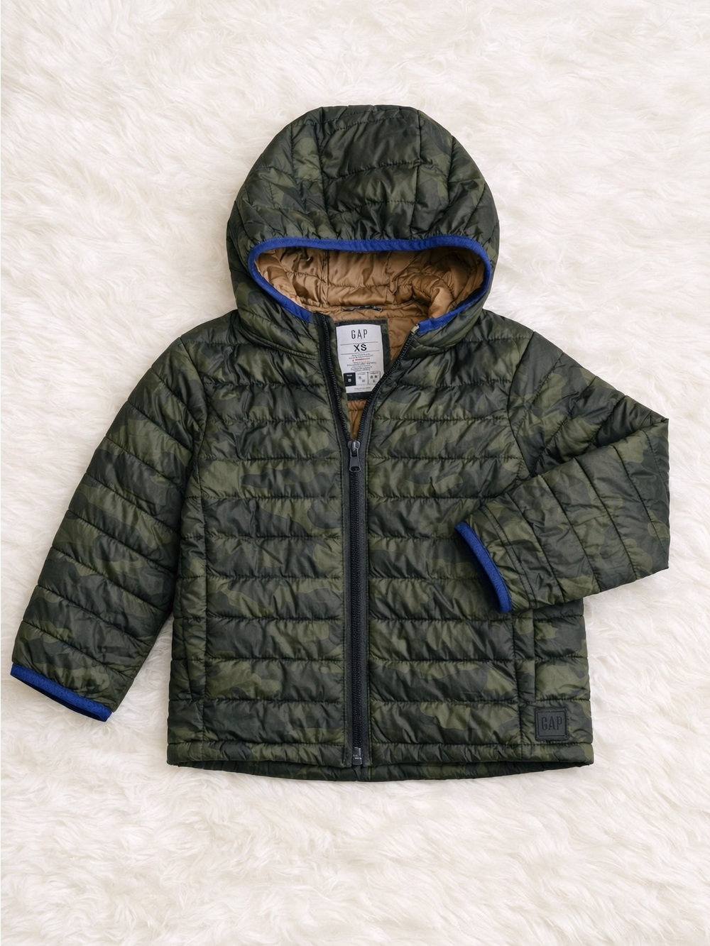 GAP Kids ColdControl Camo Puffer Jacket – XS (4/5)